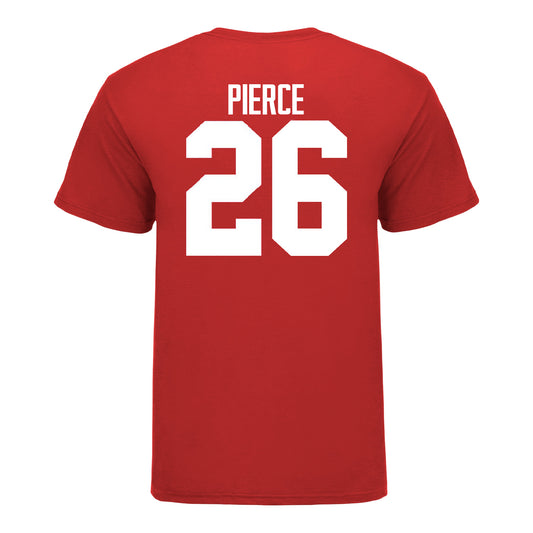 Ohio State Buckeyes Payton Pierce #26 Student Athlete Football T-Shirt - Back View