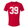 Ohio State Buckeyes Hadi Jawad #39 Student Athlete Football T-Shirt - Front View
