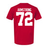 Ohio State Buckeyes Deontae Armstrong #72 Student Athlete Football T-Shirt - Back View