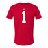 Ohio State Buckeyes Quinshon Judkins #1 Student Athlete Football T-Shirt - Front View
