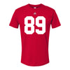 Ohio State Buckeyes Will Kacmarek #89 Student Athlete Football T-Shirt - Front View
