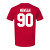 Ohio State Buckeyes Eric Mensah #90 Student Athlete Football T-Shirt - Back View