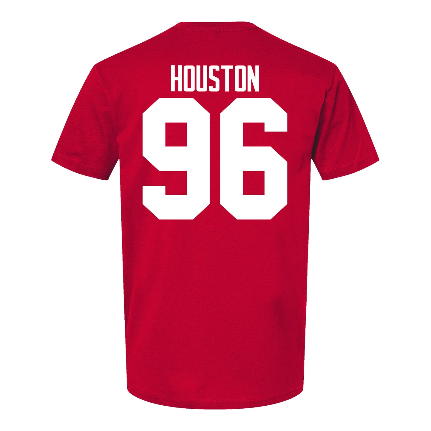 Ohio State Buckeyes Eddrick Houston #96 Student Athlete Football T-Shirt - Back View