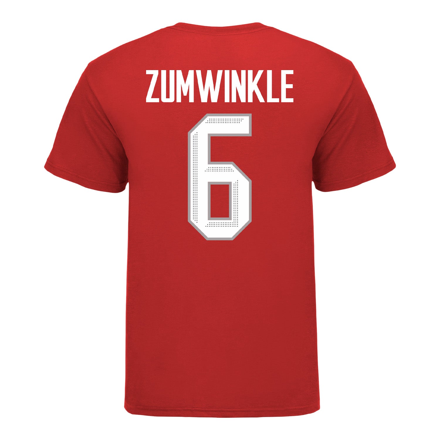 Ohio State Buckeyes #6 Emily Zumwinkle Student Athlete Women's Hockey T-Shirt