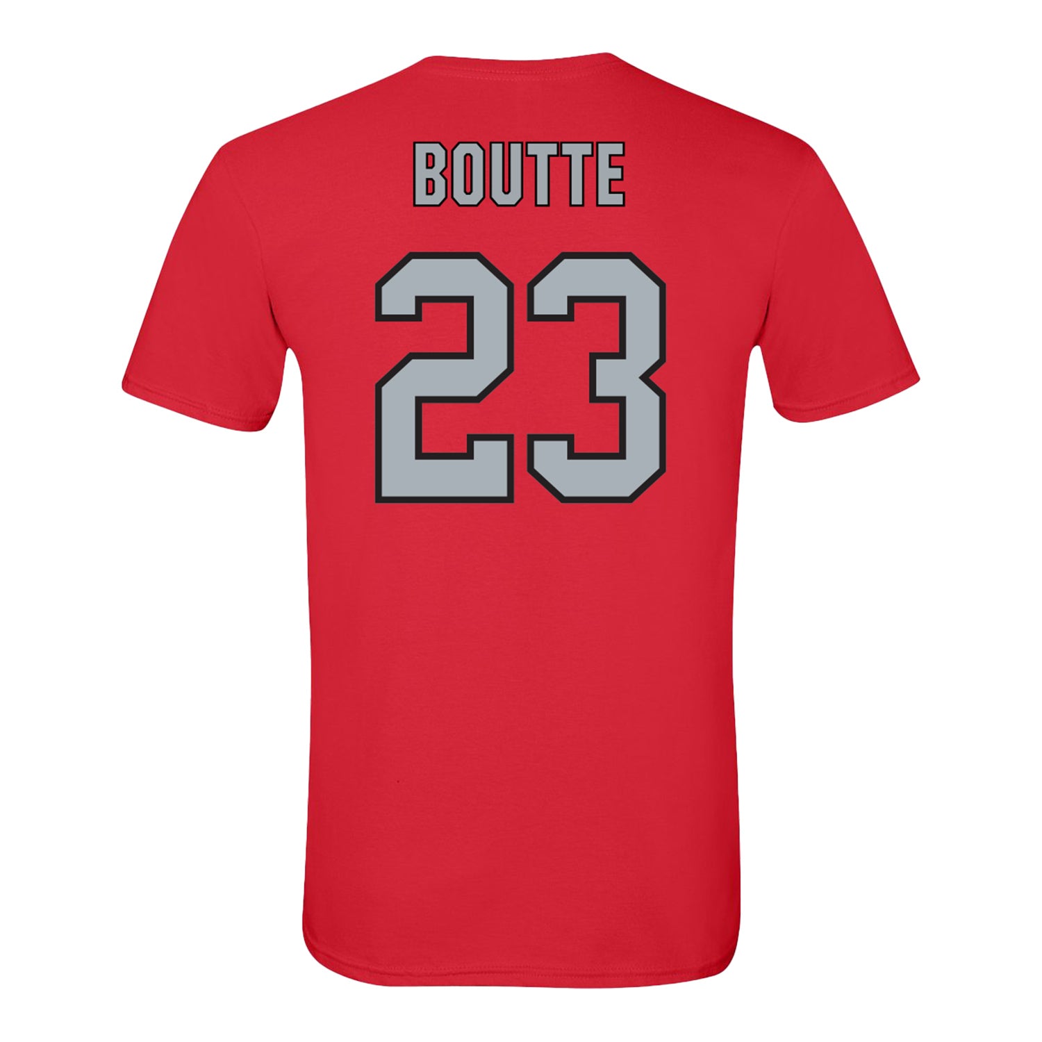 Ohio State Buckeyes Softball Student Athlete T-Shirt #23 Lorin Boutte - Back View