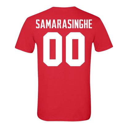 Ohio State Buckeyes Women's Lacrosse Student Athlete #00 Camille Samarasinghe - Back View