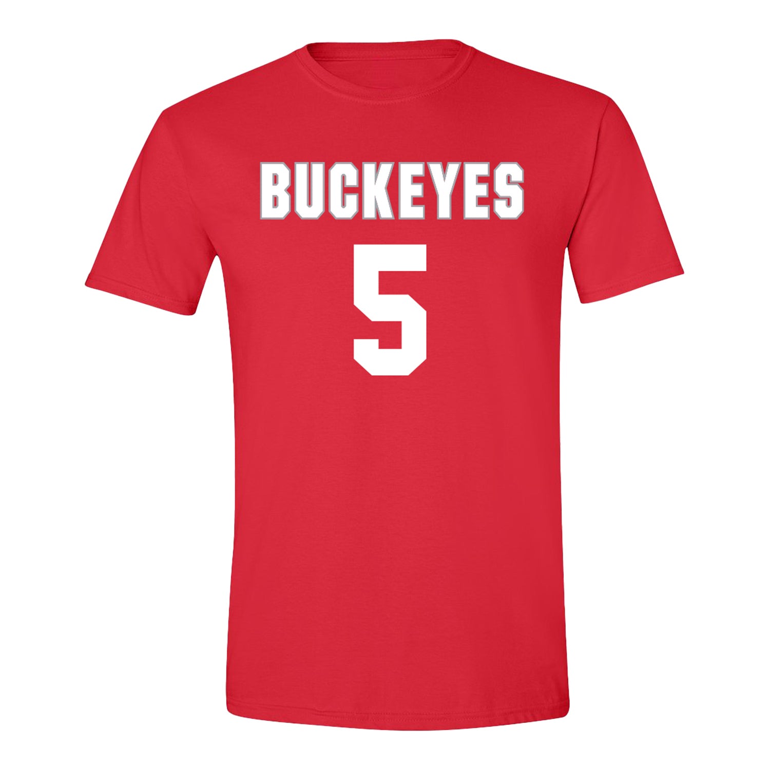 Ohio State Buckeyes Women's Lacrosse Student Athlete #5 Abby Boyle - Front View