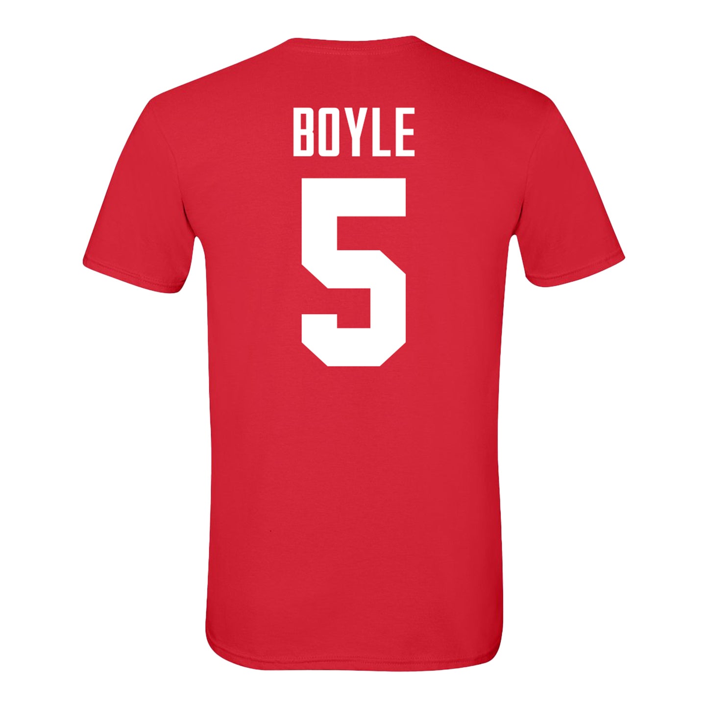 Ohio State Buckeyes Women's Lacrosse Student Athlete #5 Abby Boyle - Back View