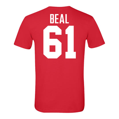 Ohio State Buckeyes #61 Landon Beal Student Athlete Football T-Shirt