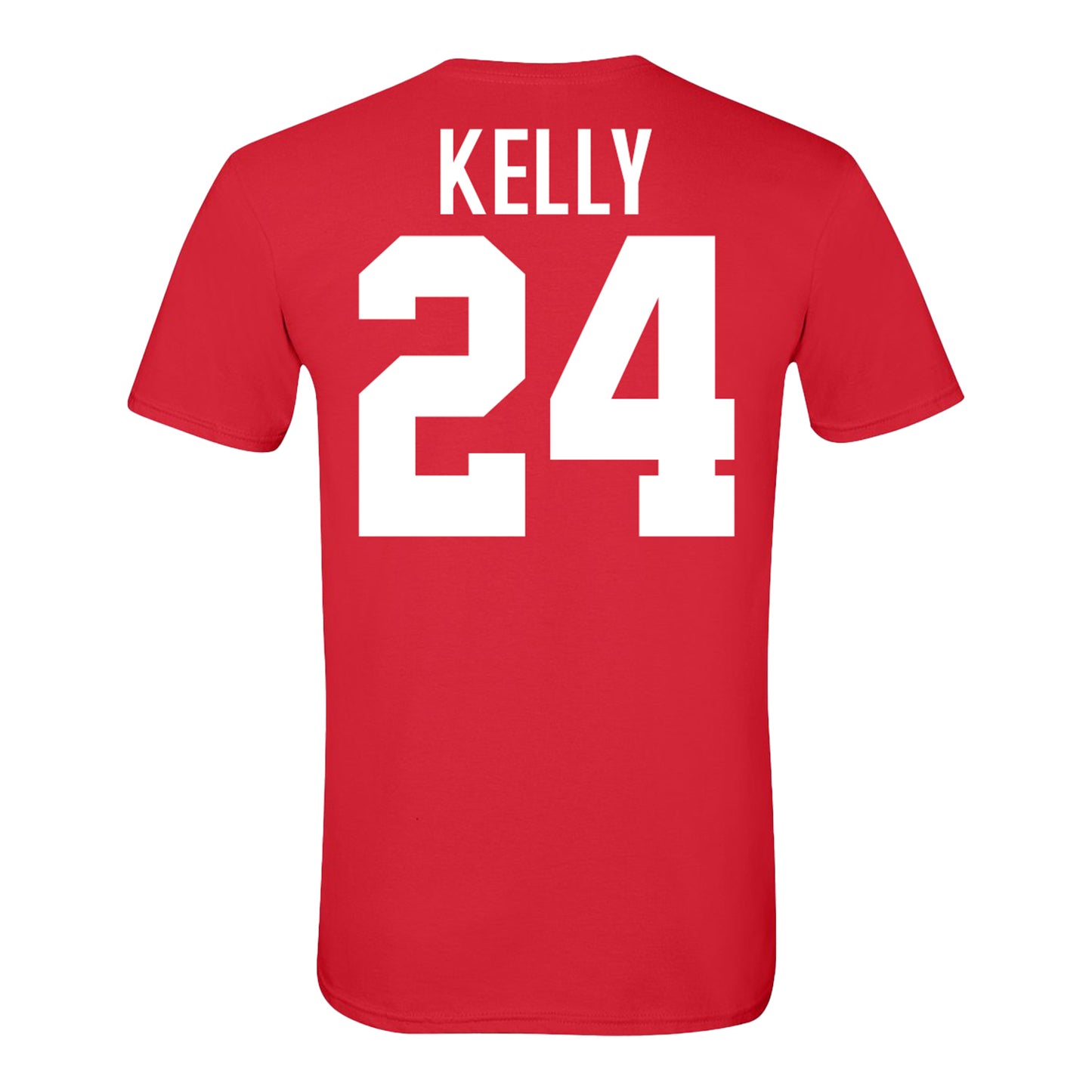 Ohio State Buckeyes #24 Dominick Kelly Student Athlete Football T-Shirt - Back