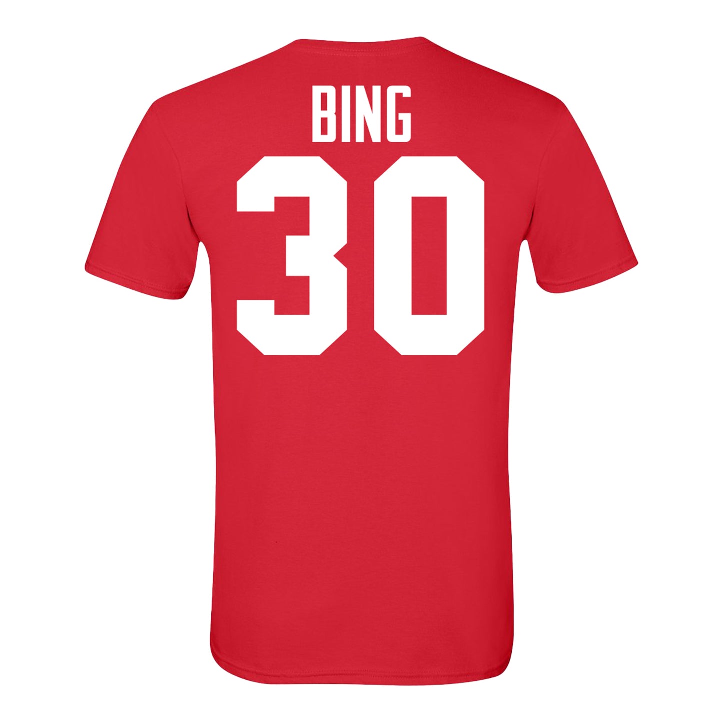 Ohio State Buckeyes #30 Khmari Bing Student Athlete Football T-Shirt - Back