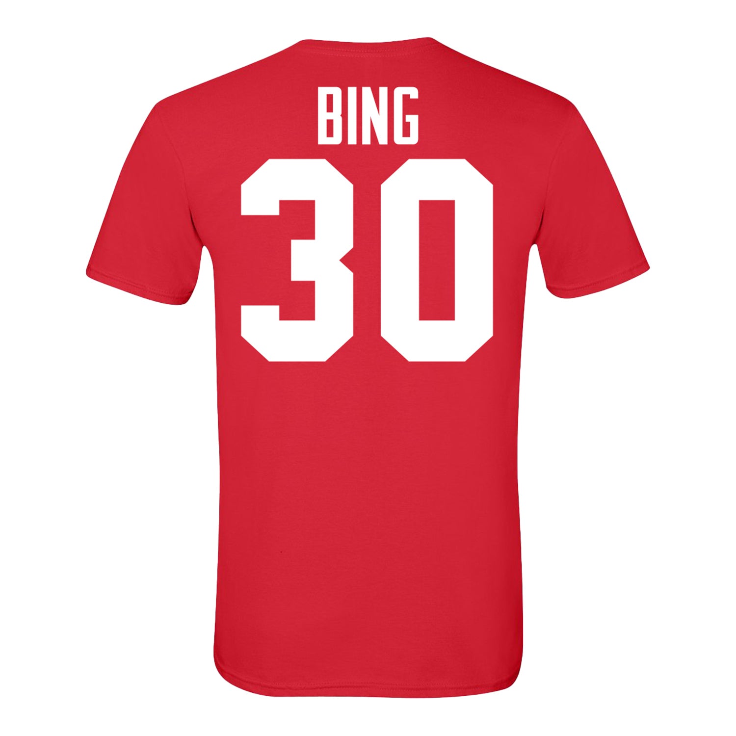 Ohio State Buckeyes #30 Khmari Bing Student Athlete Football T-Shirt - Back