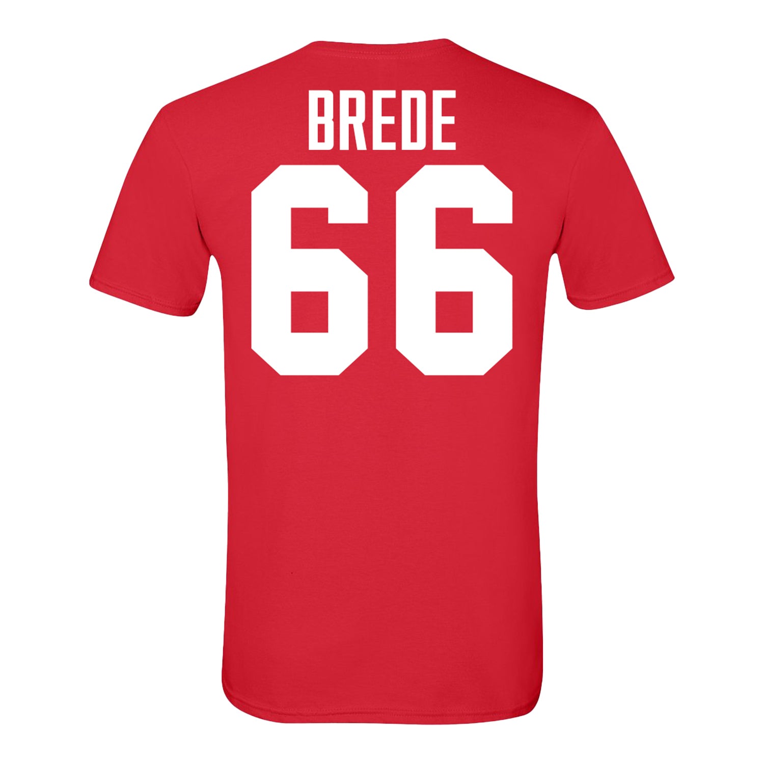 Ohio State Buckeyes #66 Landry Brede Student Athlete Football T-Shirt - back
