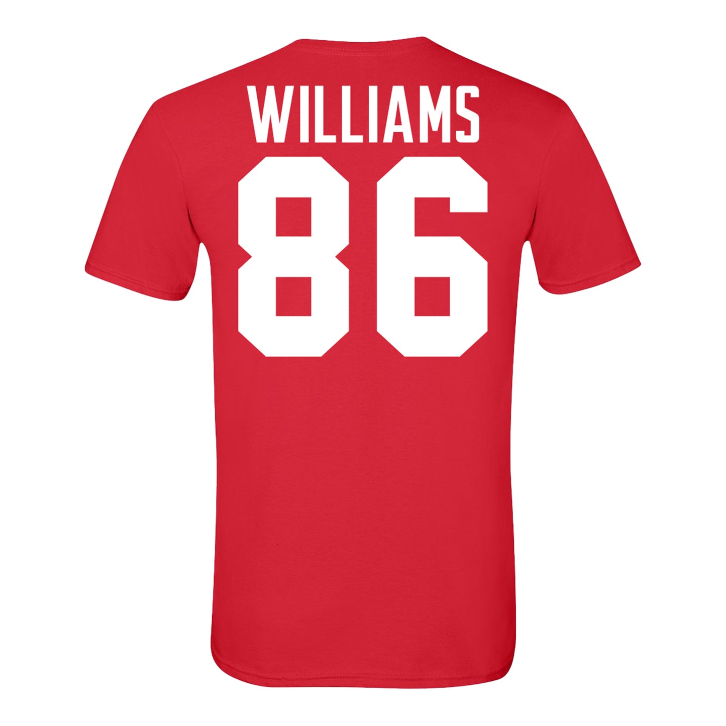 Ohio State Buckeyes #86 Mason Williams Student Athlete Football T-Shirt - back
