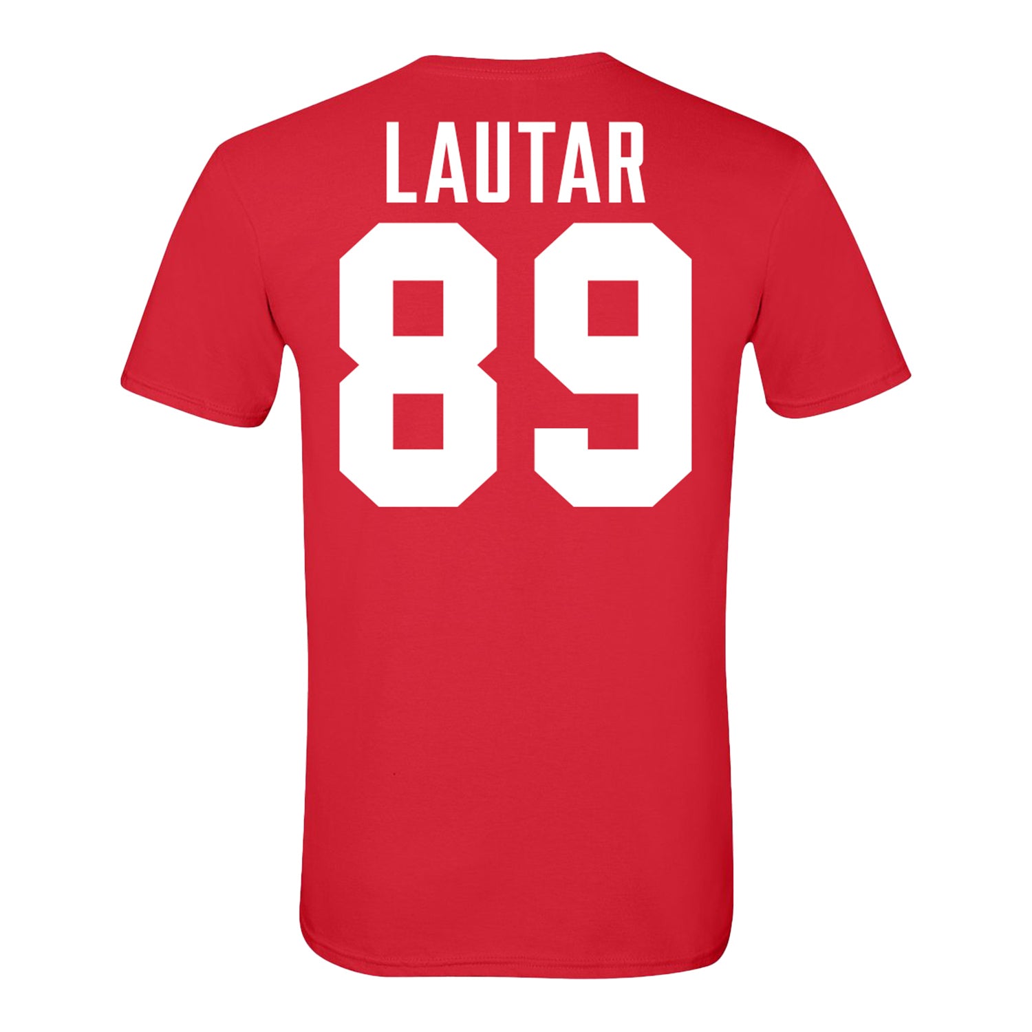 Ohio State Buckeyes #89 Nick Lautar Student Athlete Football T-Shirt - Back