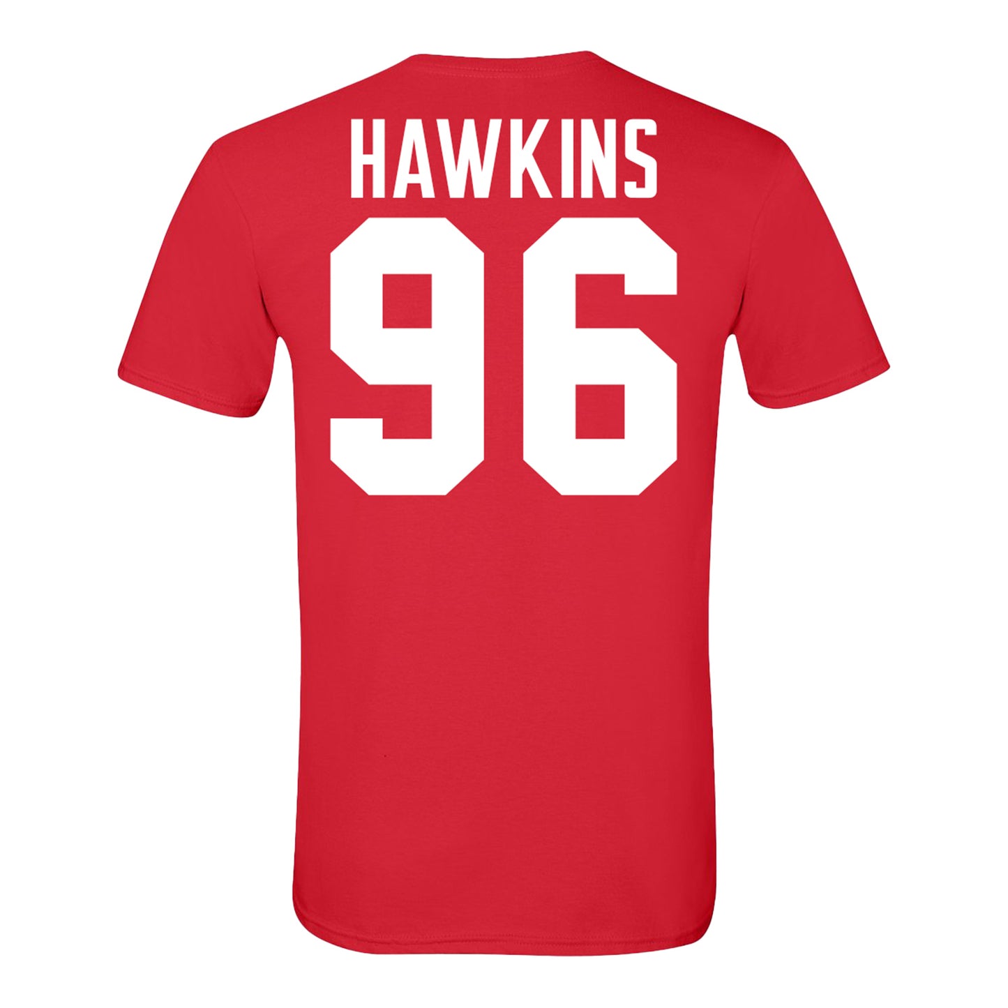 Ohio State Buckeyes #96 Connor Hawkins Student Athlete Football T-Shirt - Back
