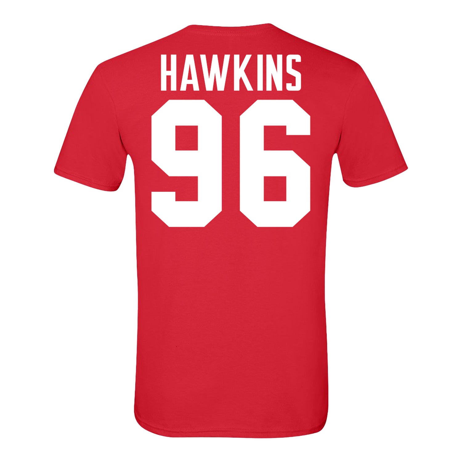 Ohio State Buckeyes #96 Connor Hawkins Student Athlete Football T-Shirt - Back