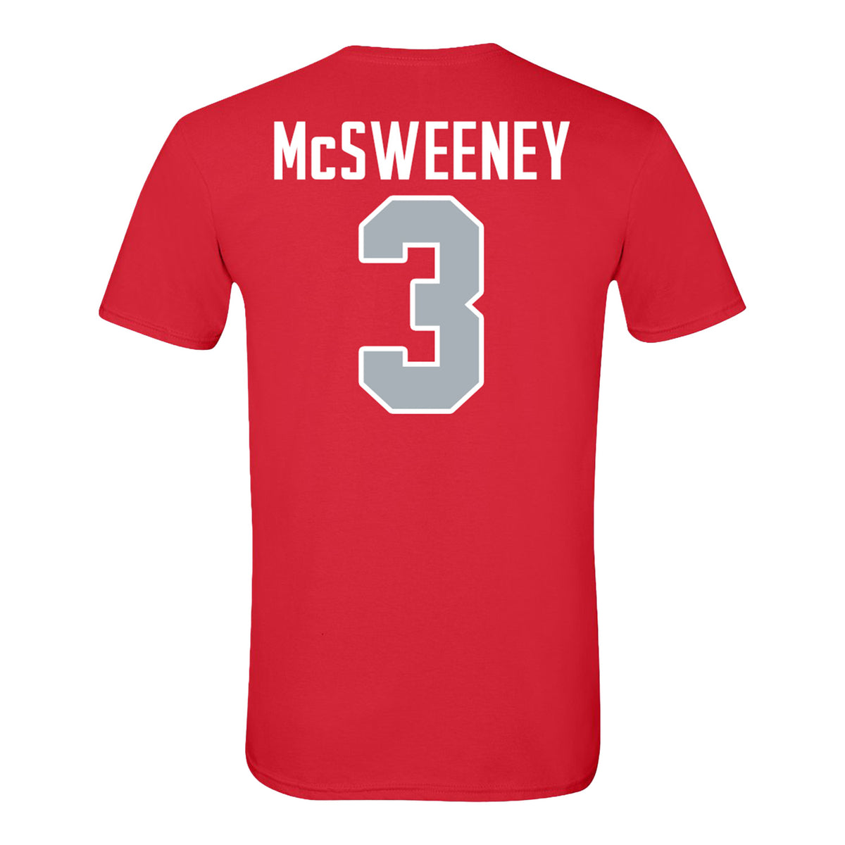 Ohio State Buckeyes Women's Soccer Student Athlete T-Shirt #3 Mia McSweeney