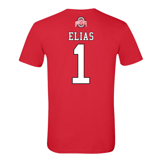 Ohio State Buckeyes Field Hockey Student Athlete T-Shirt #1 Briella Elias