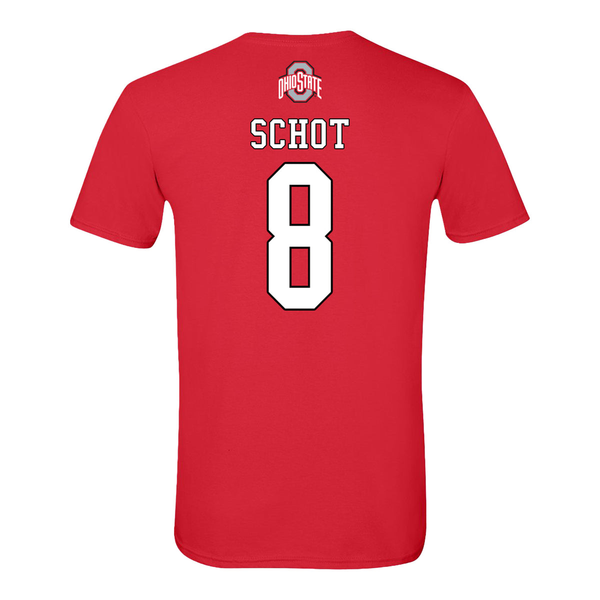 Ohio State Buckeyes Field Hockey Student Athlete T-Shirt #8 Senna Schot