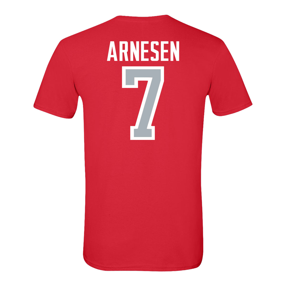 Ohio State Buckeyes Men's Soccer Student Athlete T-Shirt #7 William Arnesen