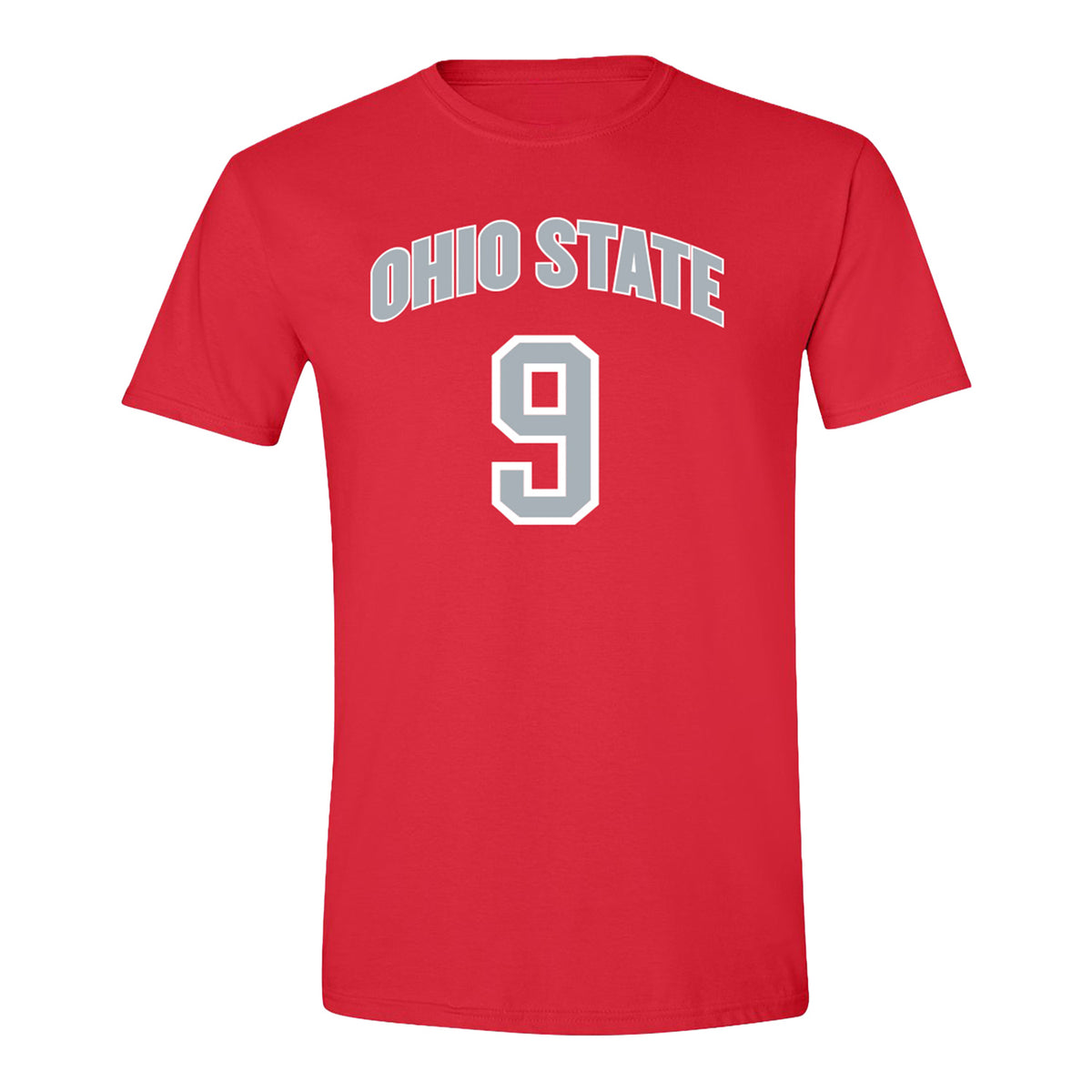 Ohio State Buckeyes Men's Soccer Student Athlete T-Shirt #9 Isaiah Chisolm