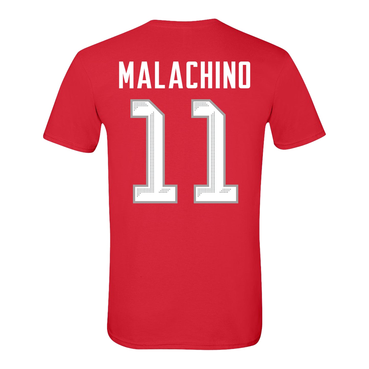 Ohio State Buckeyes Women's Hockey Student Athlete #11 Kaia Malachino - Back View