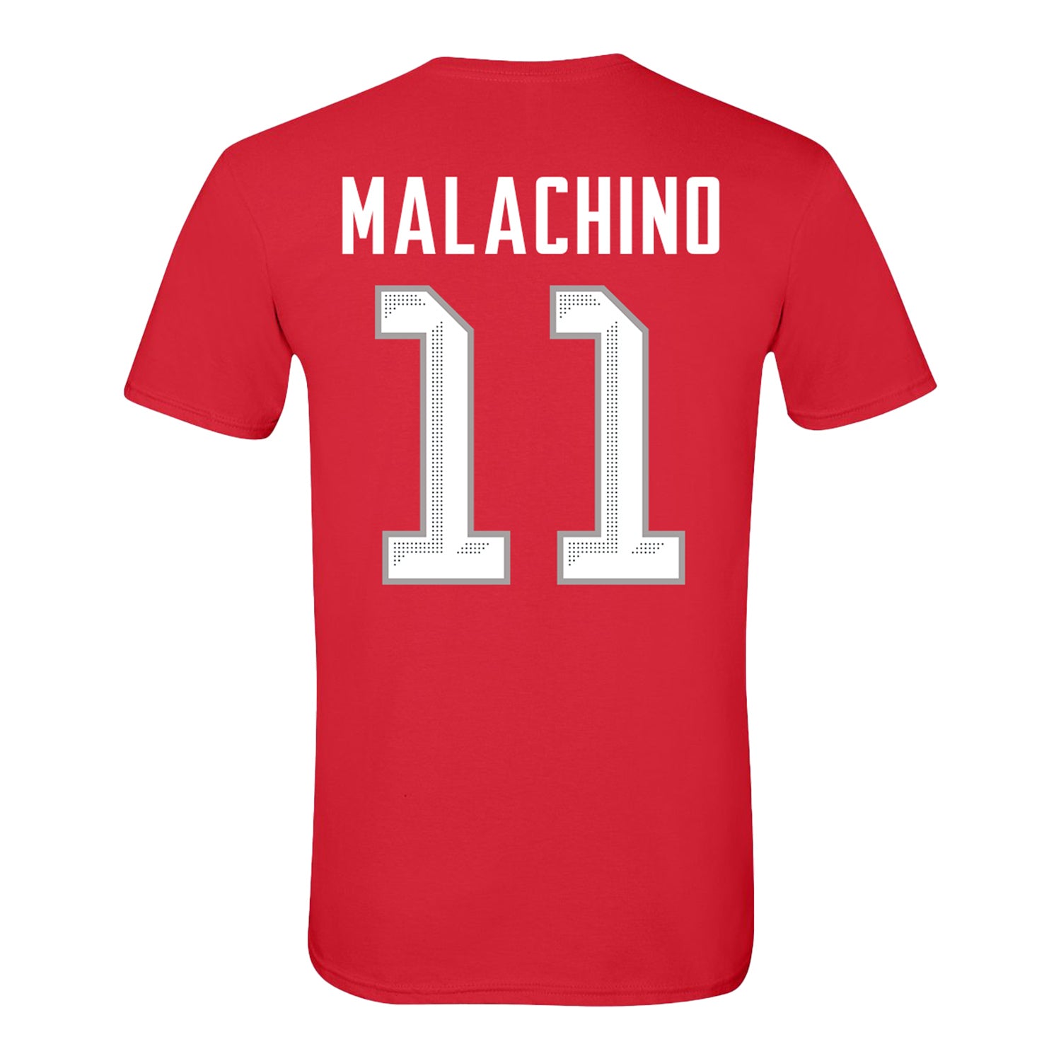 Ohio State Buckeyes Women's Hockey Student Athlete #11 Kaia Malachino - Back View