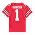 Ohio State Buckeyes Nike #20 Davison Igbinosun Student Athlete Scarlet Football Jersey - In Scarlet - Back View