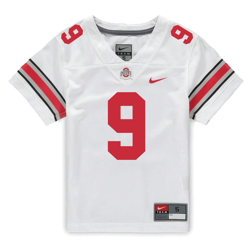 Gen2 Youth Ohio State Buckeyes Miyan Williams #3 Scarlet Replica Jersey, Boys', Small, Red