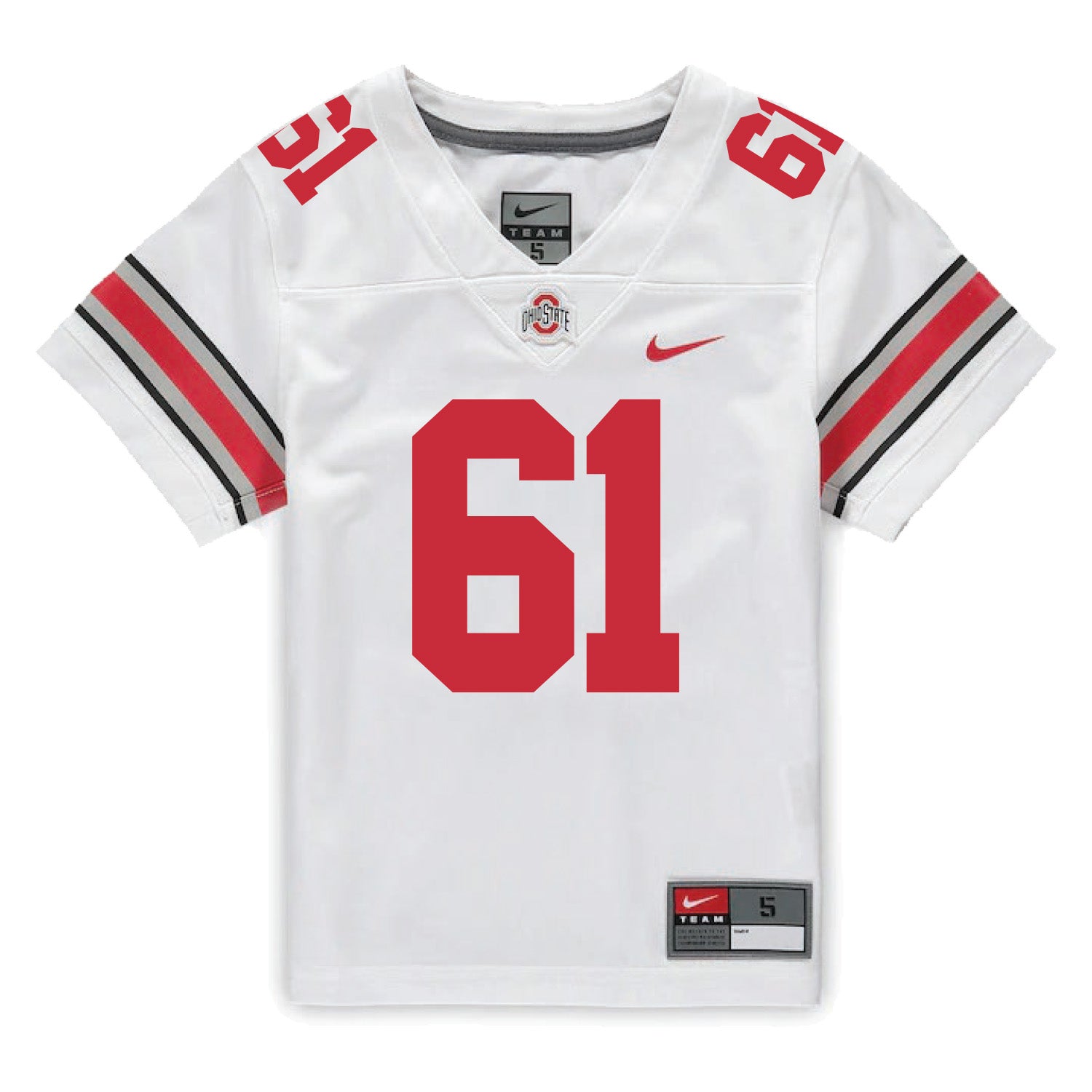 NIKE MENS cheapest OHIO STATE OSU BUCKEYES 2011 PRO COMBAT RIVALRY 1961 FOOTBALL JERSEY