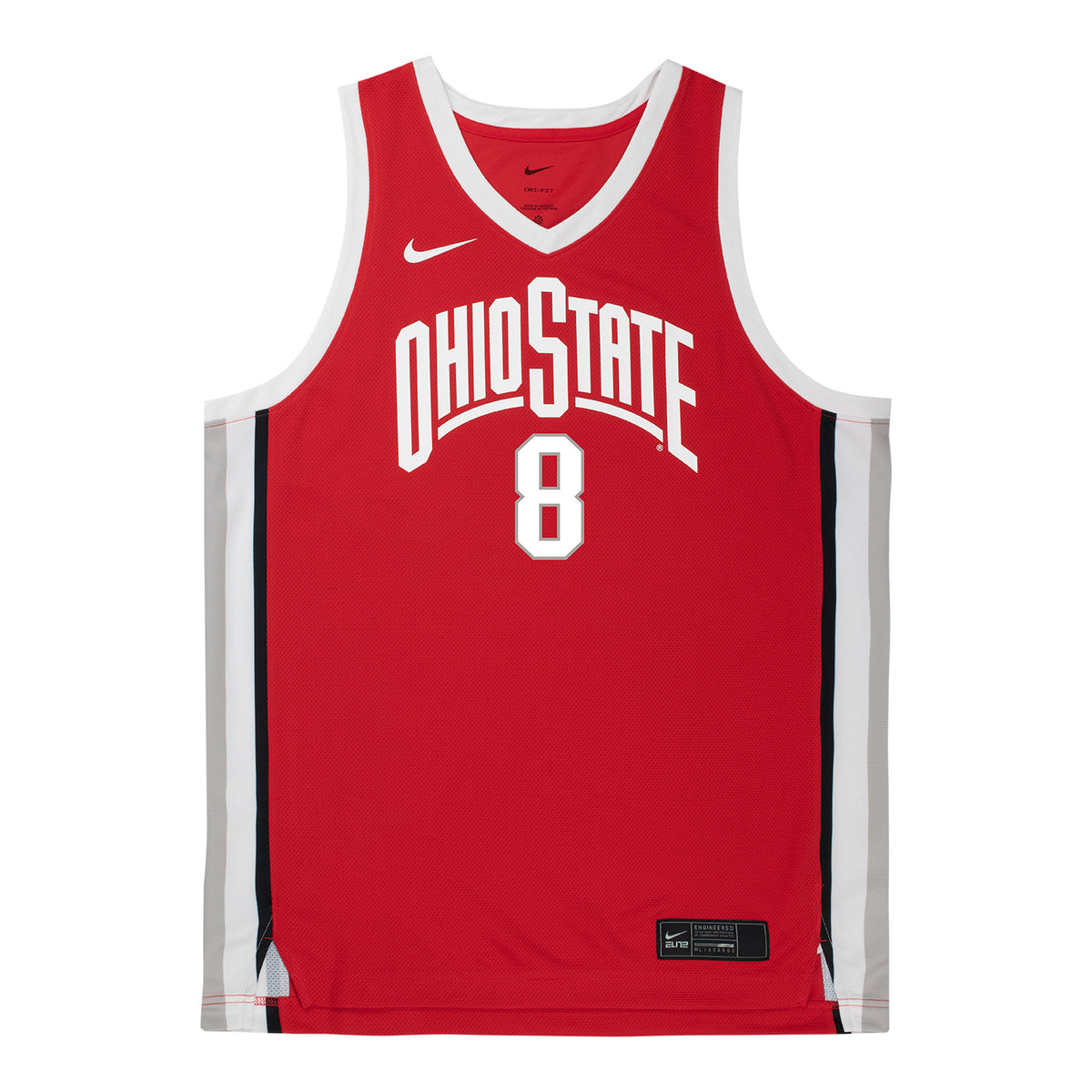 Ohio State Buckeyes #8 Myles Herro Student Athlete Basketball Jersey