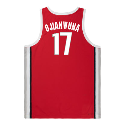 Ohio State Buckeyes #17 Josh Ojianwuna Student Athlete Basketball Jersey