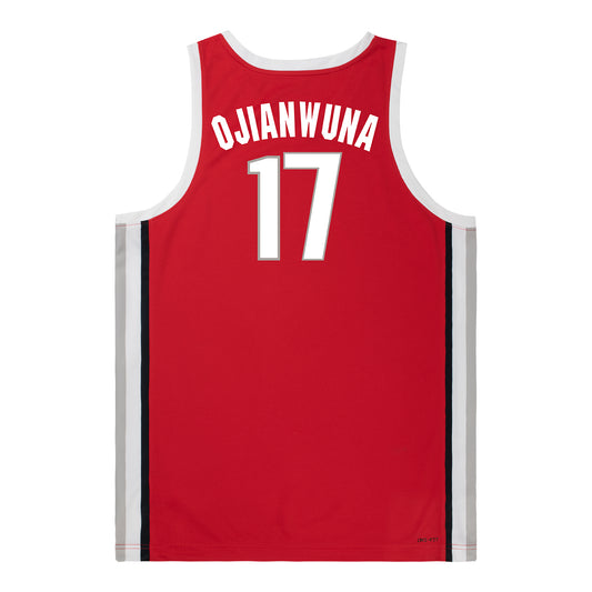 Ohio State Buckeyes #17 Josh Ojianwuna Student Athlete Basketball Jersey