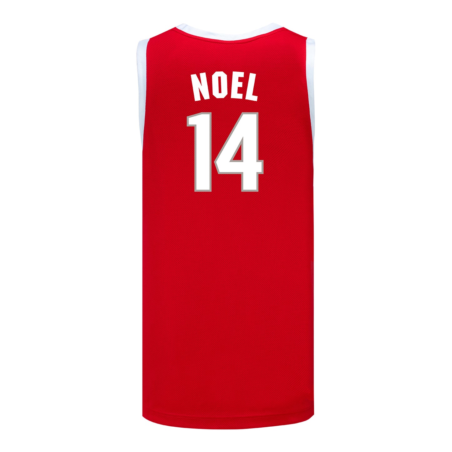 Ohio State Buckeyes Nike Basketball Student Athlete #14 Brandon Noel Scarlet Jersey - Back View