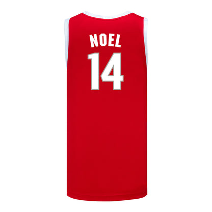 Ohio State Buckeyes Nike Basketball Student Athlete #14 Brandon Noel Scarlet Jersey - Back View