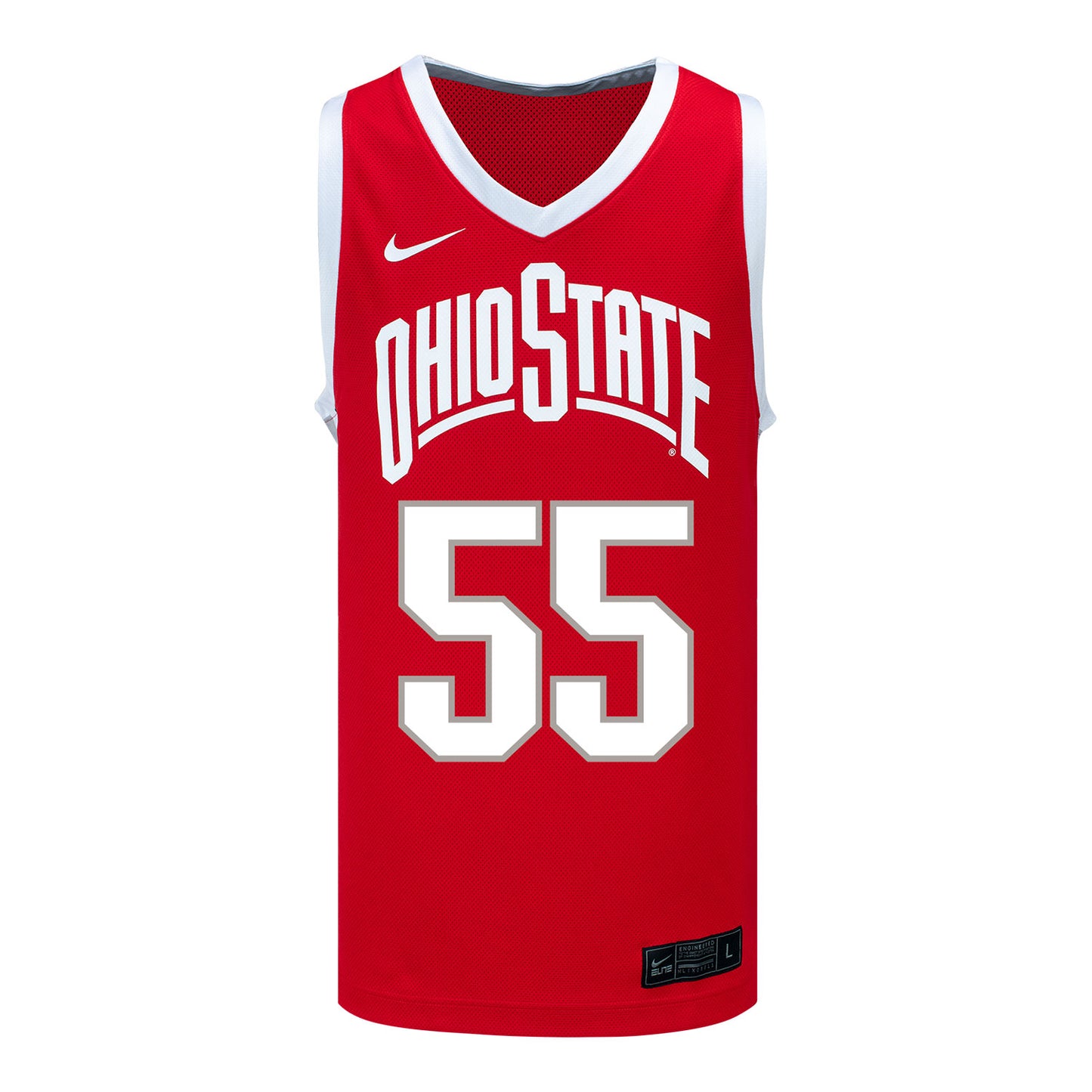 Ohio State Buckeyes Nike Basketball Student Athlete #55 Braylen Nash Scarlet Jersey In Scarlet - Front View