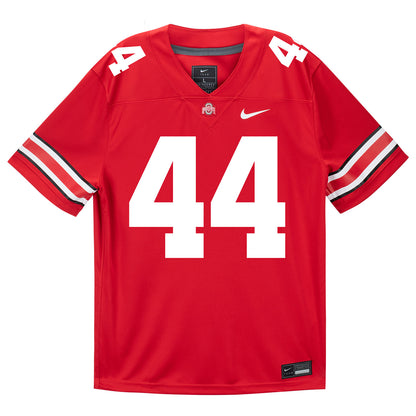 Ohio State Buckeyes Nike #44 Epi Sitanilei Student Athlete Scarlet Football Jersey - Front View