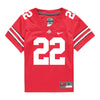 Ohio State Buckeyes Nike #22 Calvin Simpson-Hunt Student Athlete Scarlet Football Jersey - Front View