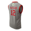 Ohio State Buckeyes Genuine Collective Basketball Student Athlete Jersey #12 Celeste Taylor - Back View