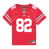 Ohio State Buckeyes Nike #82 David Adolph Student Athlete Scarlet Football Jersey - Front View