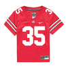 Ohio State Buckeyes Nike #35 Payton Pierce Student Athlete Scarlet Football Jersey - Front View
