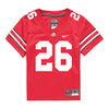 Ohio State Buckeyes Nike #26 Payton Pierce Student Athlete Scarlet Football Jersey - Front View