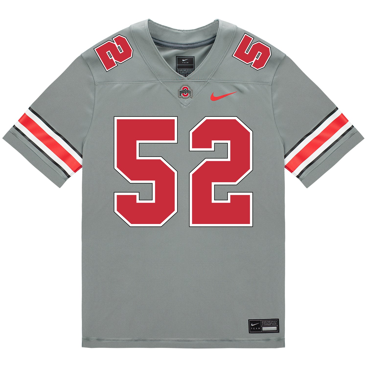 Ohio State Buckeyes Nike 52 Joshua Mickens Student Athlete Gray Footb ohio-state-buckeyes-nike-52-joshua-mickens-student-athlete-gray-footb