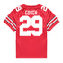 Ohio State Buckeyes Nike #29 Glorien Gough Student Athlete Scarlet Football Jersey - Back View