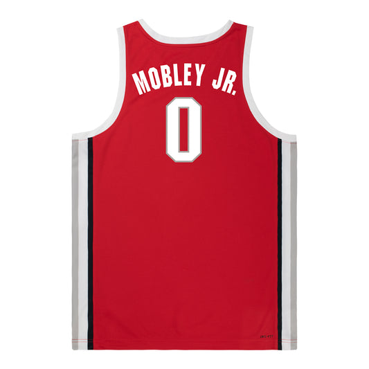 Ohio State Buckeyes Nike Basketball Student Athlete #0 John Mobley Jr. Scarlet Jersey