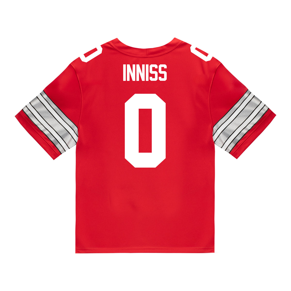 Ohio State Buckeyes Nike #0 Brandon Inniss Student Athlete Scarlet Football Jersey