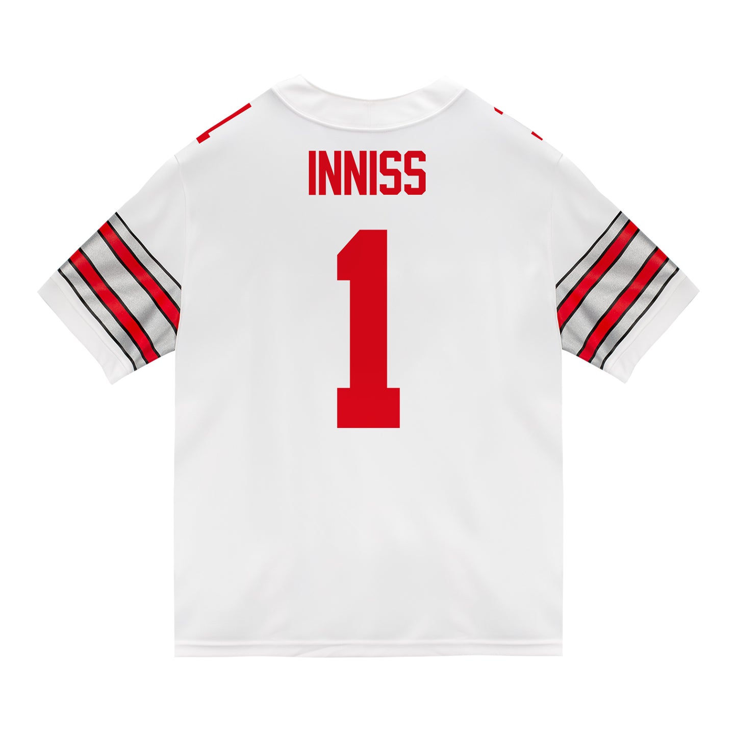 Ohio State Buckeyes Nike #1 Brandon Inniss Student Athlete White Football Jersey