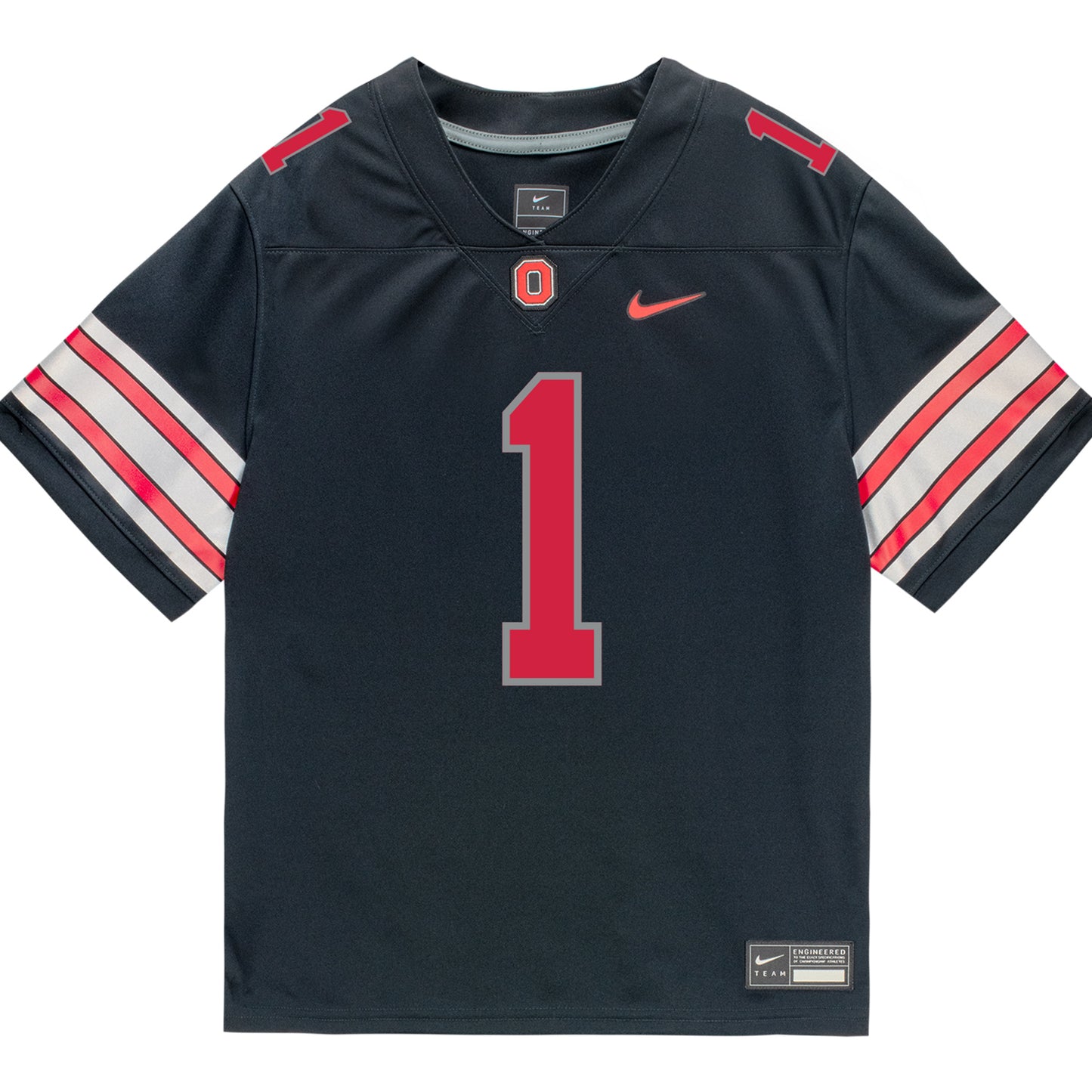 Ohio State Buckeyes Nike #1 Brandon Inniss Student Athlete Black Football Jersey