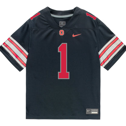 Ohio State Buckeyes Nike #1 Brandon Inniss Student Athlete Black Football Jersey